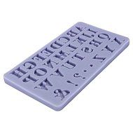 "Alphabet Silicone Mold Capital Letter Punctuation Fondant Biscuit Cake Mould" shopping N4