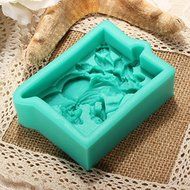 3D Silicone Angel Wing Flower Cake Mold N2