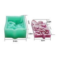3D Silicone Angel Wing Flower Cake Mold N5
