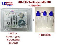 3D Jelly Tools specially -Type 16 - Swan and 3 Bottle