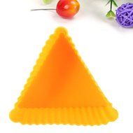 "12pcs Silicone Triangle Cake Cupcake Molds Cups Muffin Baking Mold Mould" shopping