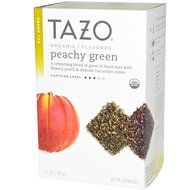 Tazo Peachy Green Tea Organic- 20 Bag N4