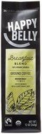 Happy Belly Breakfast Blend Organic Fairtrade Coffee, Medium Roast, Whole Bean, 12 ounce N6