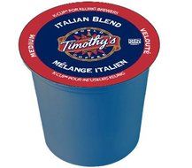 Timothy's World Coffee Italian Blend K-Cup Coffee N3