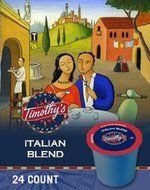 Timothy's World Coffee Italian Blend K-Cup Coffee N4