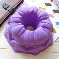 Lariy 8" Large Angel Tulips Cake Mold Candy Pastry Tools Chocolate Molds Great Circle