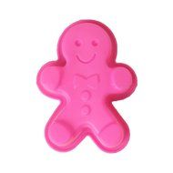 LRKC Xmas Snowman Silicone Cake Mould Candy Cookies Chocolate Soap Baking Mold