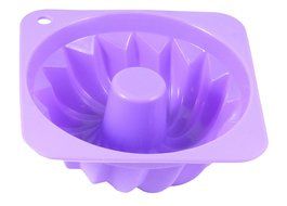 Bakerpan Silicone Mini Bundt Cake Pan, 4 3/4 Inch Mini Cake Mold N2