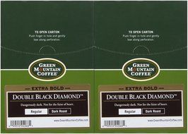 Green Mountain Double Black Diamond CoffeeK-Cup Portion Pack for Keurig Brewers 96-Count N21