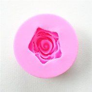 Wocuz W0649 Silicone Single Hole Rose Flower Silicone Mold Fondant Mold Sugar Craft Tools Resin Flower Mould Molds... N2
