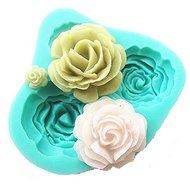 Roses Cake Mold Silicone Baking Tools Kitchen Accessories Decorations for Cakes