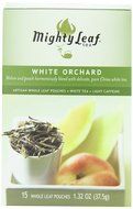 Mighty Leaf Tea, White Orchard, 15-Count Whole Leaf Pouches 1.32 Oz. (Pack of 3) N3