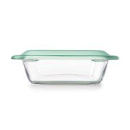 14-Piece Elegant And Durable Glass Baking Dish Set with Lids in Green, Superior Freezer To Oven Performance Usage... N5