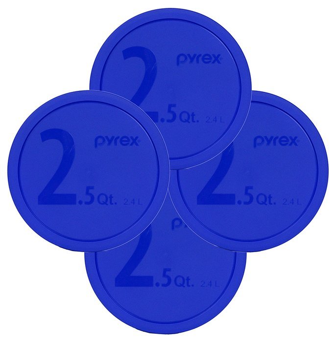 Pyrex 325-PC Blue Lid for 2.5-Quart (2.4L) Mixing Bowl
