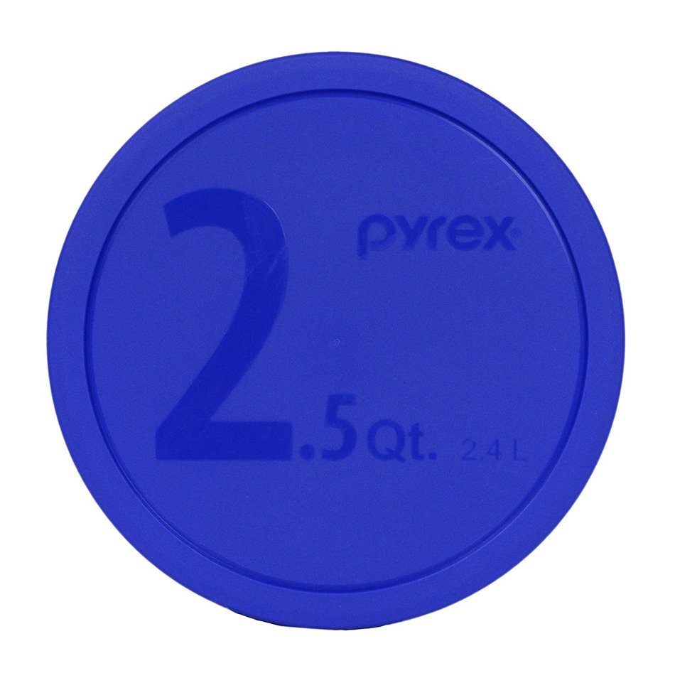 Pyrex 325-PC Blue Lid for 2.5-Quart (2.4L) Mixing Bowl N2