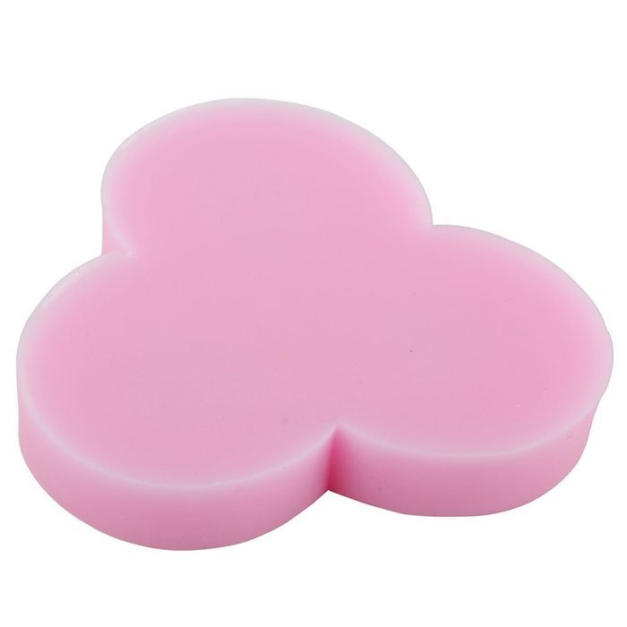 niceeshop(TM) 3 Cavity Flower Shape Decorating Party Silicone Cake Mold Fondant Baking Mold,Random Color N2