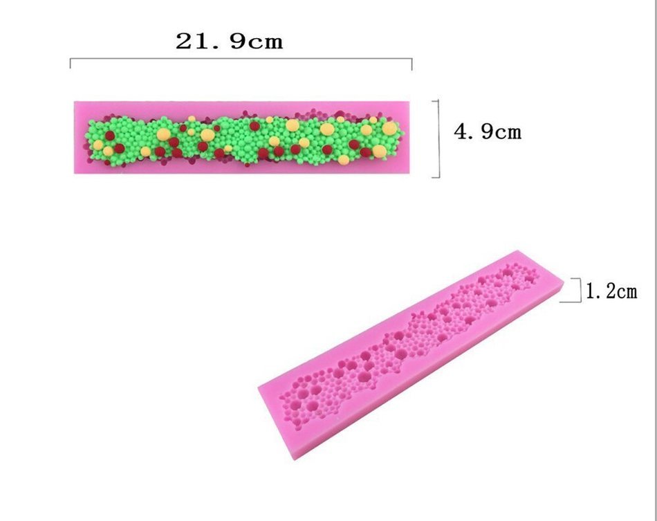 Goswot Silicone Chocolate Fondant Cake Decorating Mold Mould (Style 1) N5