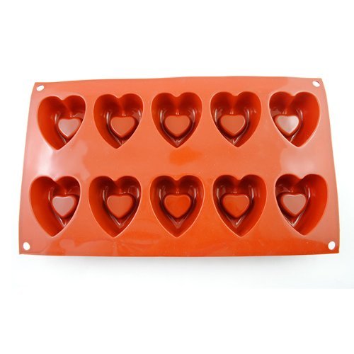 AYAMAYA 1.5*0.8 inch Cake Ice Pudding Chocolate Prisms Mold Food-Grade Silicone Bakeware
