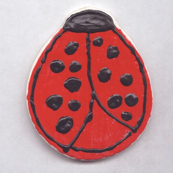 Ladybug Cookie and Fondant Cutter - Ann Clark - 3.6 Inches - US Tin Plated Steel N2