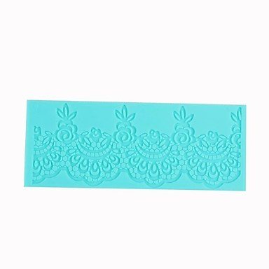 Tint Lace Sugar Craft Silicone Cake Mold Wave Flower Pattern free image ...