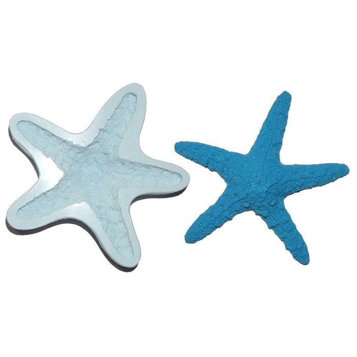 Silicone Molds Fondant Cake Chocolate Sugarcraft Star Fish M4927 By Ok Molds