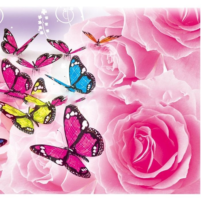 LeeQueen Edible Butterflies Cake Decorating Card Beautiful Butterfly Cake Variety Colors A Set Of 20(Random Distribution) N7