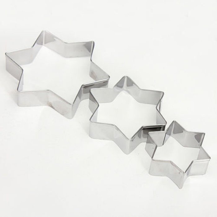 Cake & Cookie Cutters 12 Pcs Stainless Steel Flower Heart Biscuit Cake Cookied Mould Cutter N5