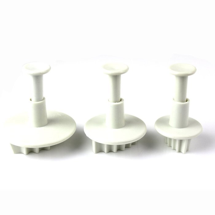 DUFUSTORE Fondant Cake Bread Decorating Sugarcraft Mold Cookie Plunger Cutters Tools Leaves N3