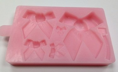 NY Cake Silicone Bows Mold for cake decorating fondant gum paste-5 Cavity N2
