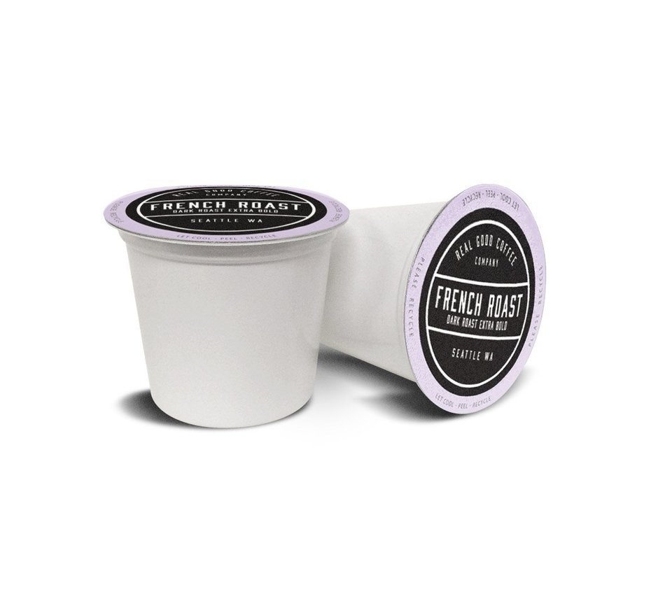 Real Good Coffee Co Recyclable K Cups, Variety Pack, Keurig 2.0 and 1.0 Compatible, 36 Single Serve Coffees N13