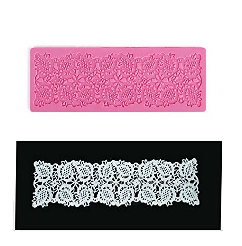 Anyana Flower Bud Silicone Mold 3d Chocolate Cake Decorating Cooking Tools Fondant Lace