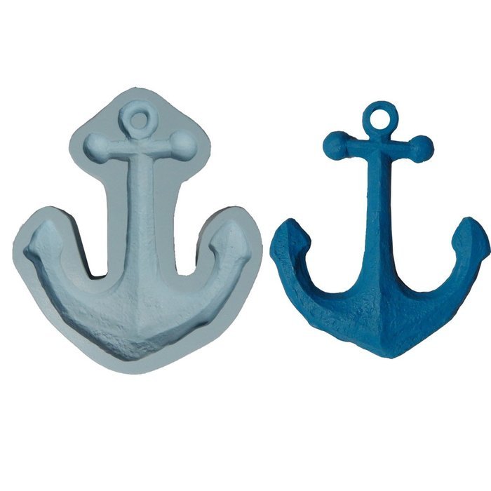 Silicone Molds Wedding Cake Decorating Sugarcraft Crafts Ship Anchor M4789 By Ok Molds