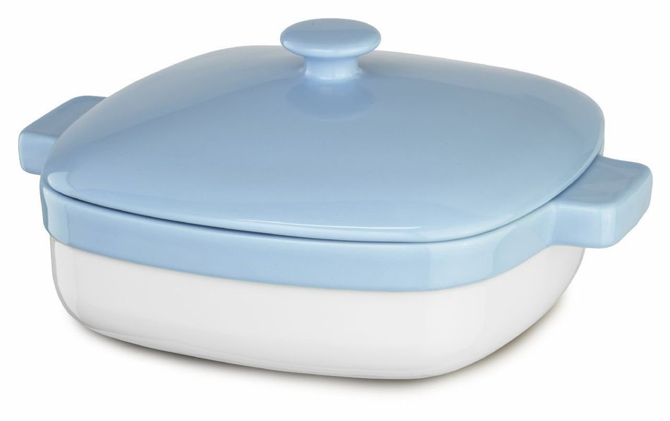 KitchenAid KBLR42CRER Streamline Ceramic 4.2-Quart Casserole Bakeware - Empire Red N2