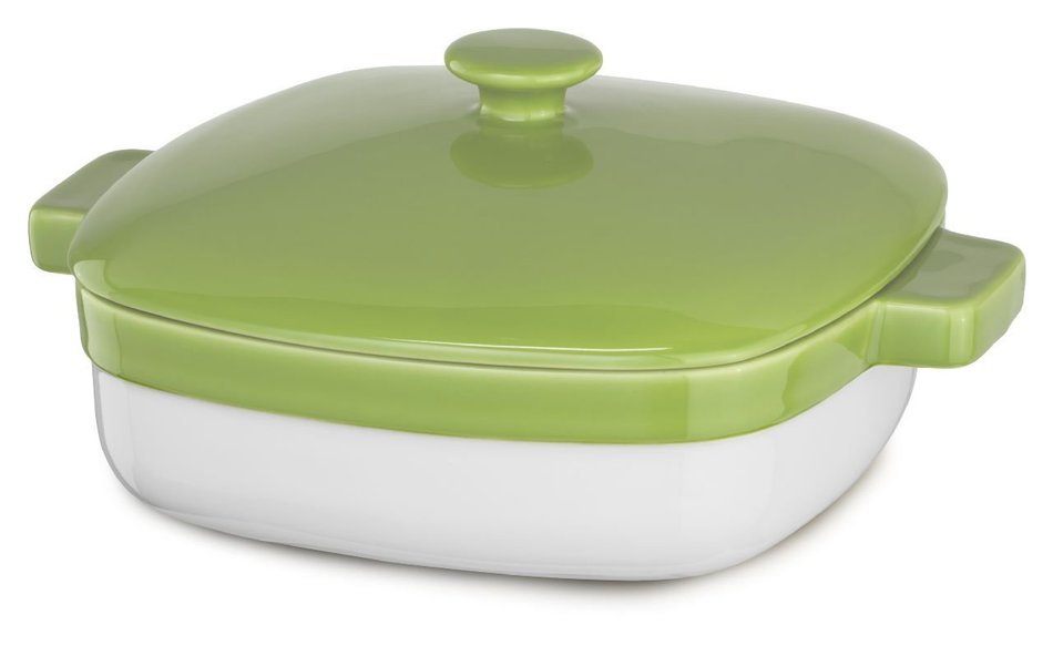 KitchenAid KBLR42CRER Streamline Ceramic 4.2-Quart Casserole Bakeware - Empire Red N3