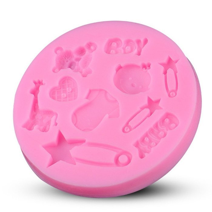 BUYITNOW DIY Mould Fondant Chocolate Silicone Kitchen Baking Cake Decoration Tool N3