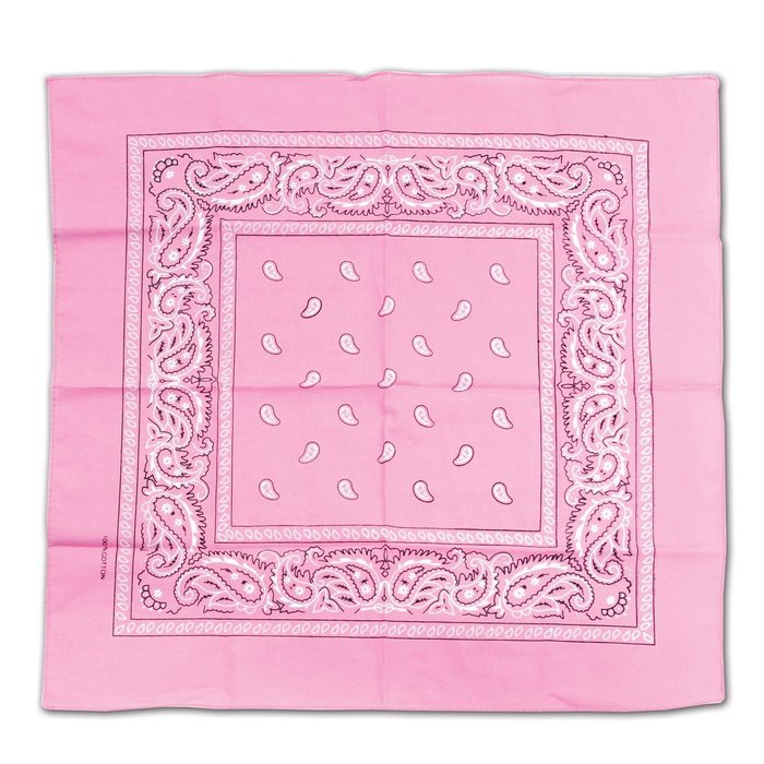 Pink Bandana Party Accessory (1 count)