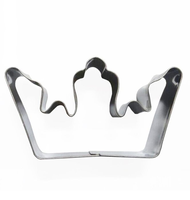 Wocuz 4 Crown King Queen Prince Princess Shapes Stainless Steel Cookie Cutter Fondant Cutter N3