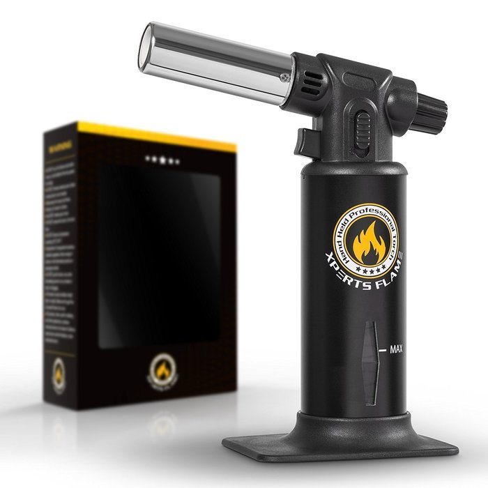 Kitchen Butane Culinary Torch by Xpert's Flame - Best Blow Torch For Culinary Food - Enjoy The Perfect Cooking...