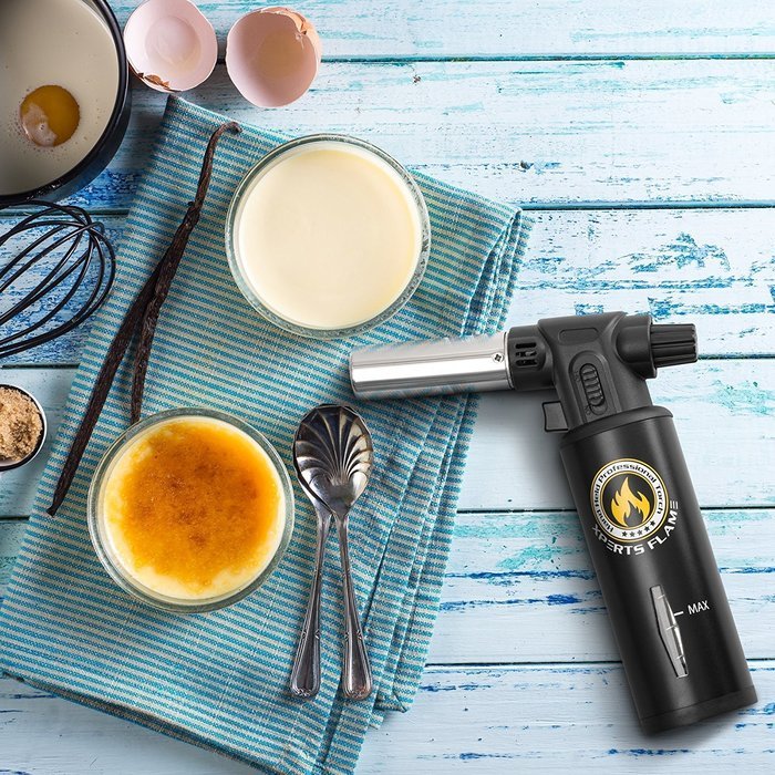 Kitchen Butane Culinary Torch by Xpert's Flame - Best Blow Torch For Culinary Food - Enjoy The Perfect Cooking... N6