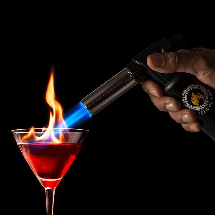 Kitchen Butane Culinary Torch by Xpert's Flame - Best Blow Torch For Culinary Food - Enjoy The Perfect Cooking... N8