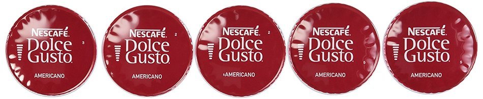 50 x Nescafe Dolce Gusto Coffee Capsules - 50 x Americano Capsules N7