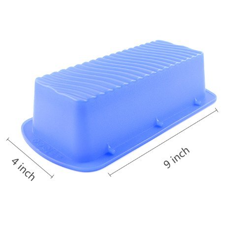 iClover Hot selling Light blue Non-Stick food Grade Silicone Bakeware Baking Cake Mold N2