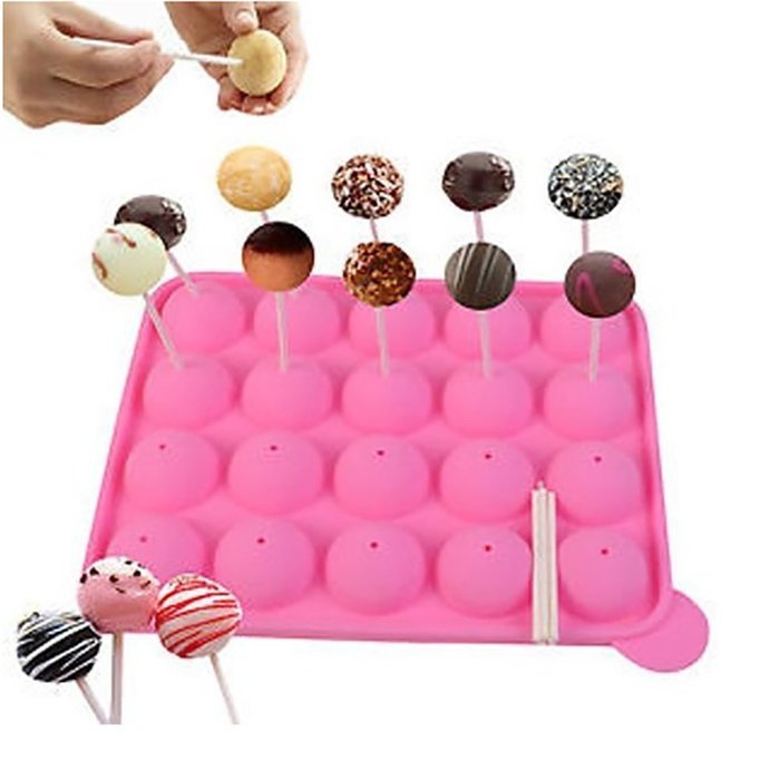 8 Cavity Oval Silicone Cake Mold Pan N4
