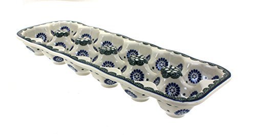 Polish Pottery Maia Egg Tray (12-Count)