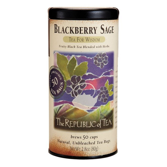 The Republic Of Tea Ginger Peach Black Tea, 50 Tea Bags, Premium Ingredients, Gourmet Longevity Tea N27