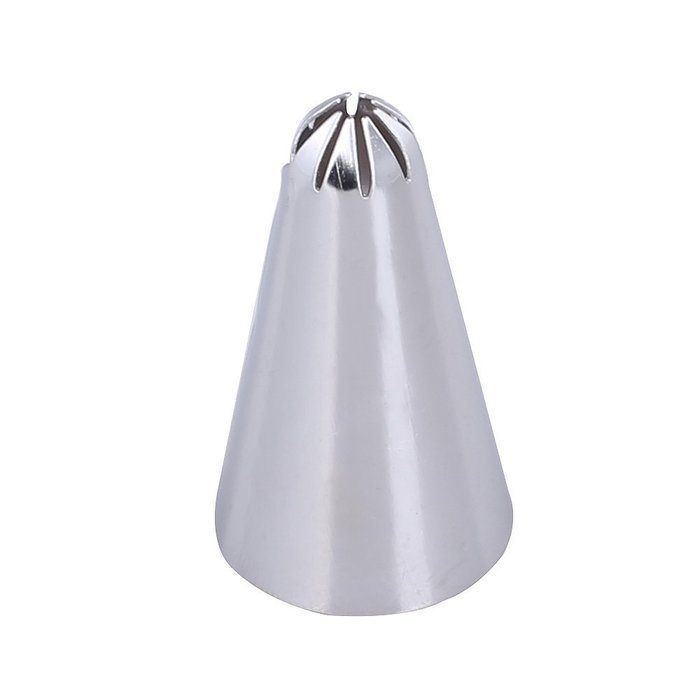 Pastry Decorating Set with 100 Disposable Piping Bags and 11 Stainless Steel Nozzles & 1 Adapter (Large) N4