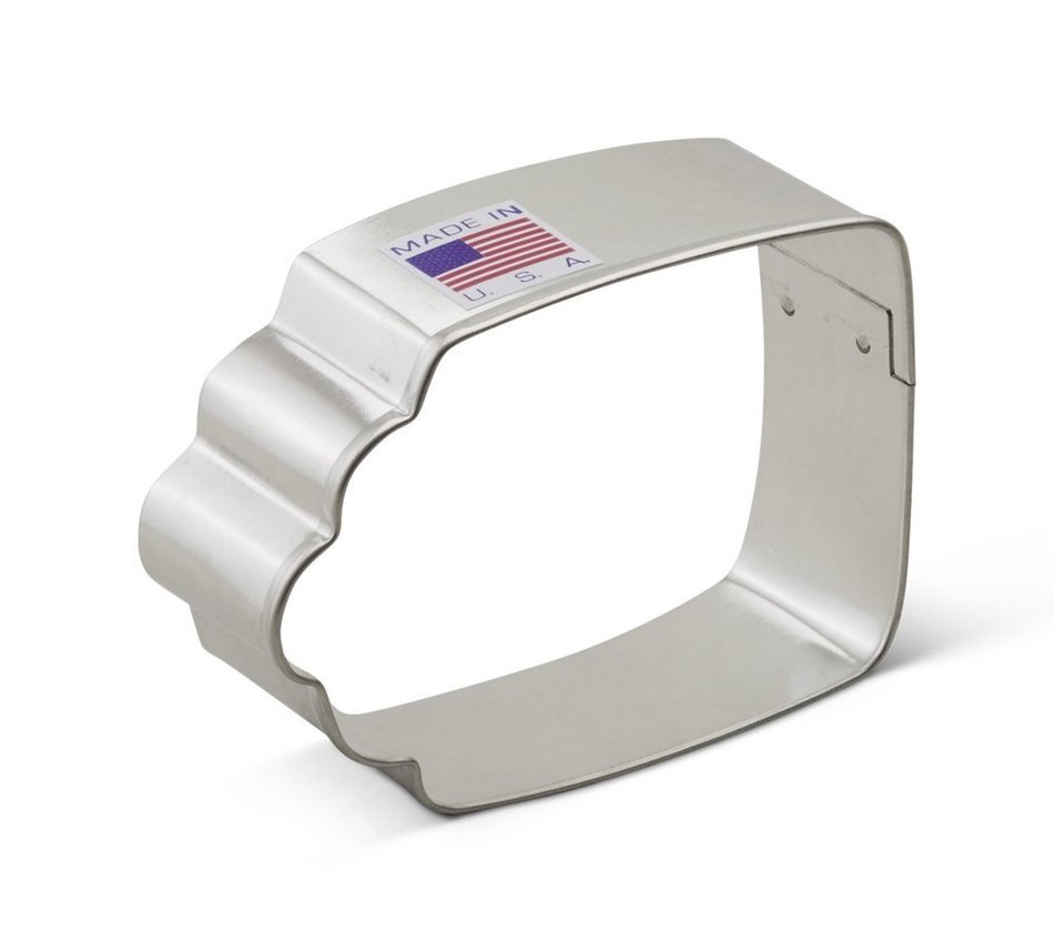 Ann Clark Gift Tag Cookie Cutter - 3 Inches - Tin Plated Steel