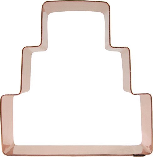 CopperGifts: Wedding Cake Cookie Cutter 4-inch