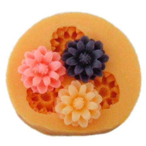 1.2cm flower F0025 Fondant Mold Silicone Sugar mini mold Craft Molds DIY Cake Decorating N3