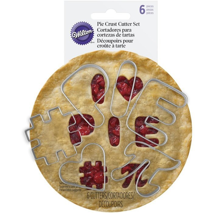Wilton I Heart Pie Crust Cutters Set